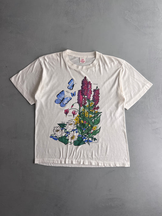 80's Floral Tee [M]