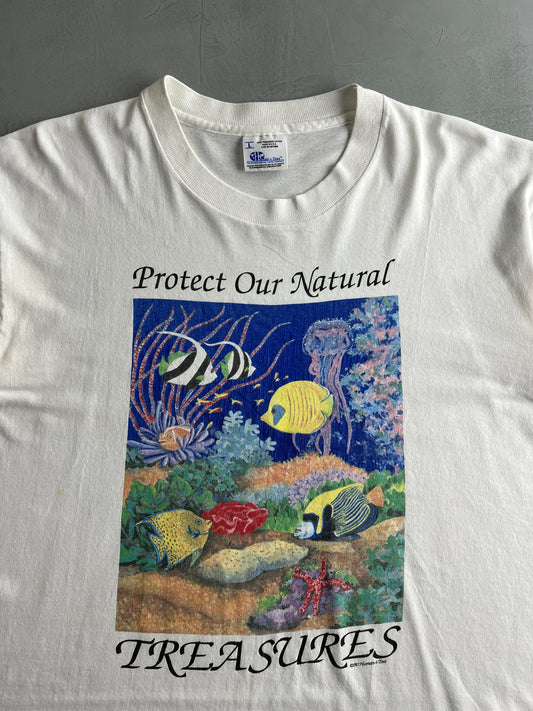 90's Protect Our Natural Treasures Tee [L]