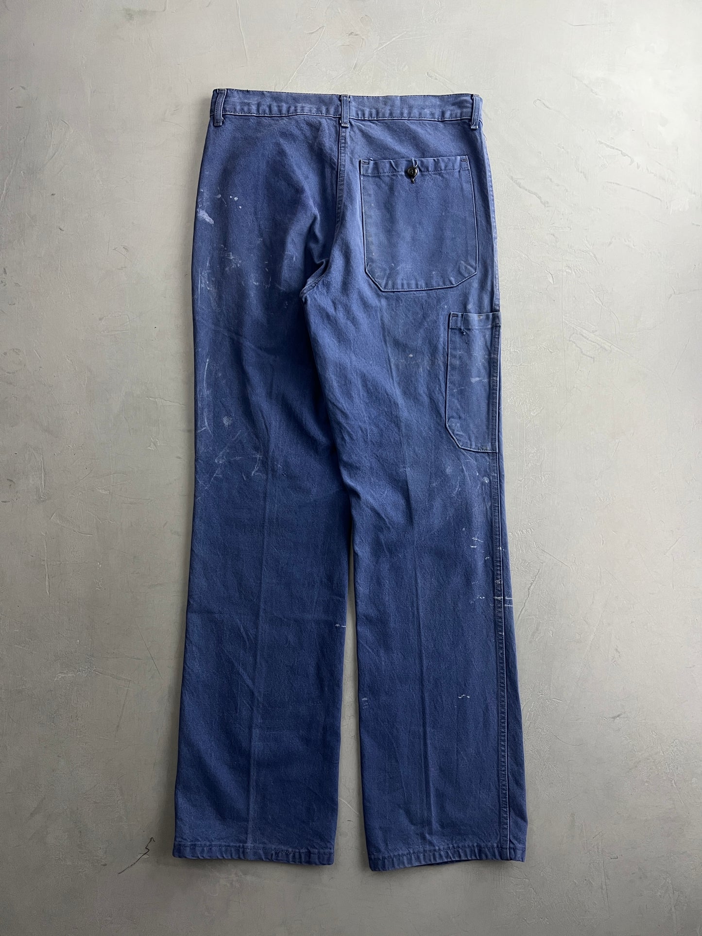 50's French Canvas Work Pants [32"]