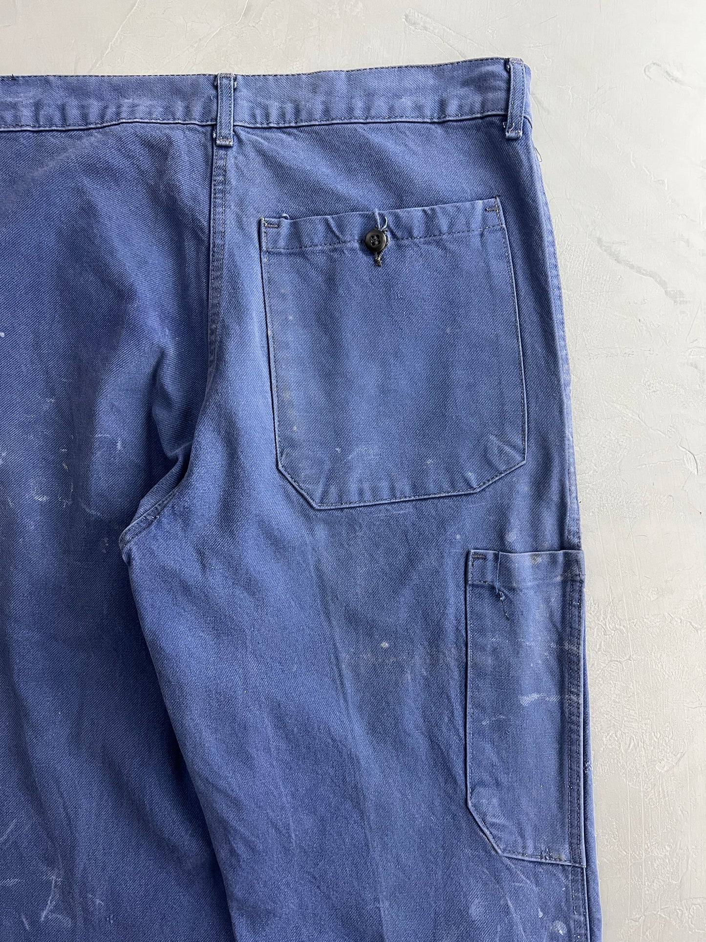 50's French Canvas Work Pants [32"]