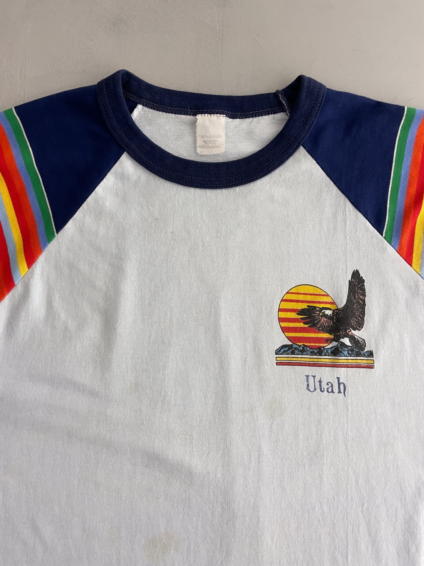 Utah Rainbows Raglan [M]