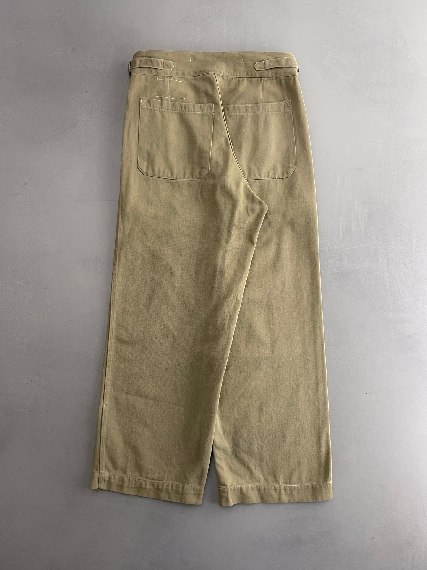 50's Aus Military Press Stud Pants [30"]