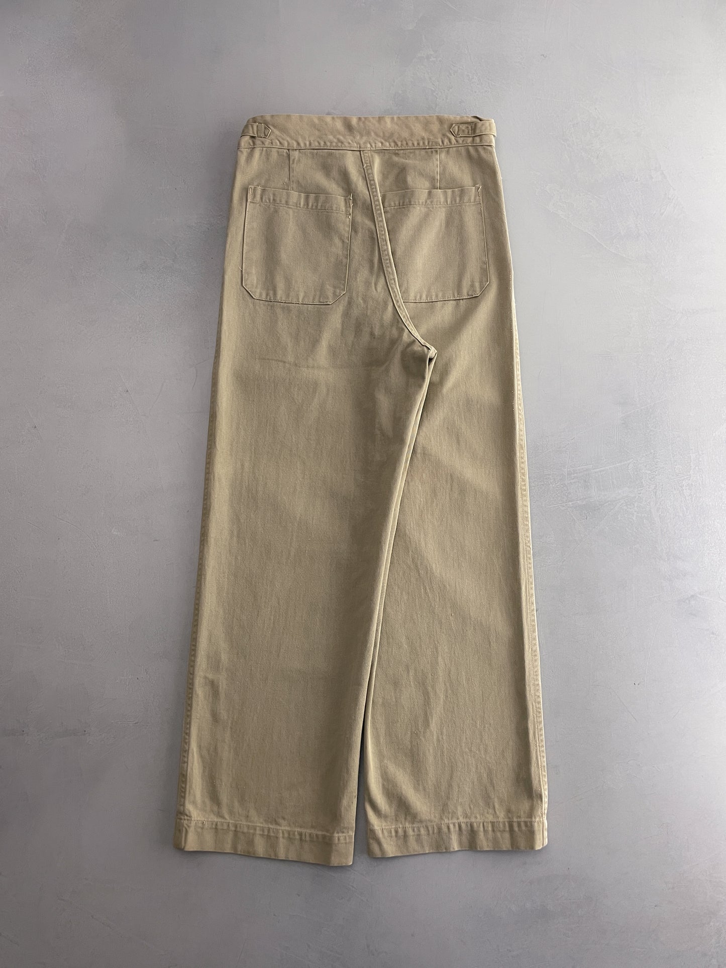 50's Aus Military Press Stud Pants [32"]