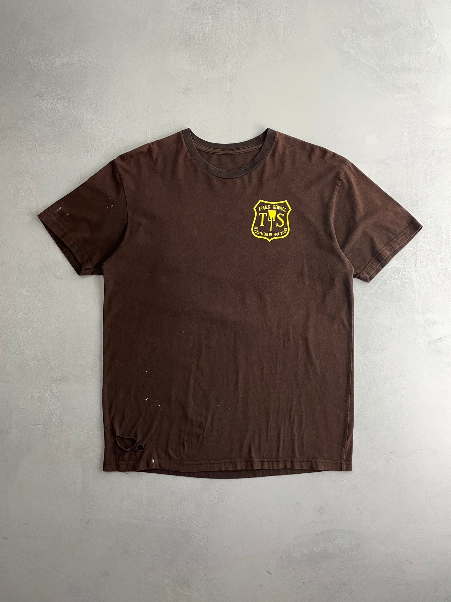 Thrashed Smokey The Bear Tee [L]