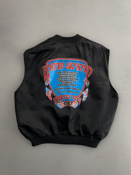 Lynyrd Skynyrd 'Tribute Tour' Satin Vest [L/XL]