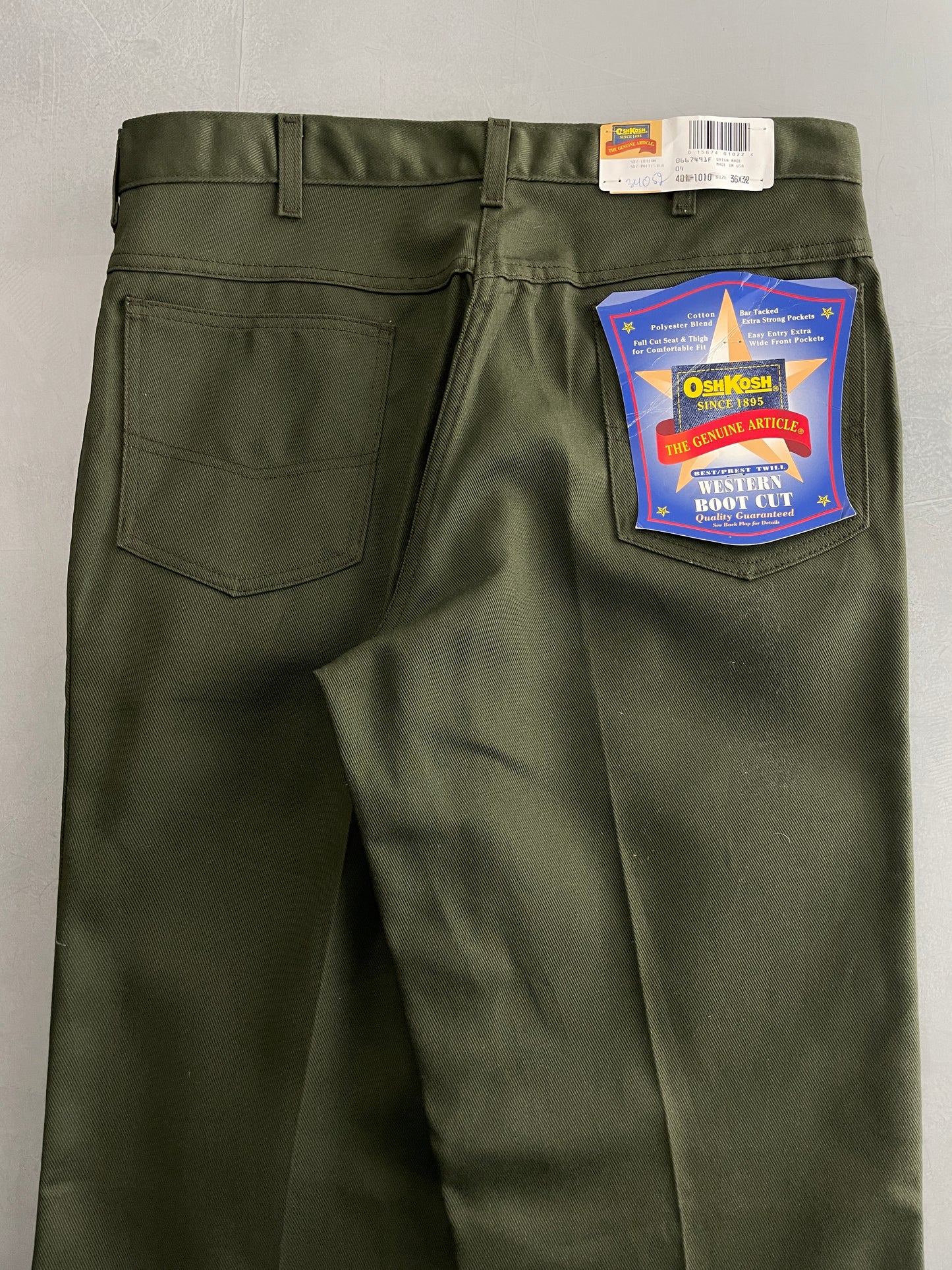 70's Deadstock Osh-Kosh Work Pants [36"]