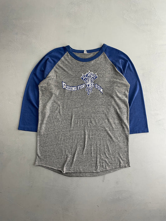 Riding For The Son Raglan [XL]