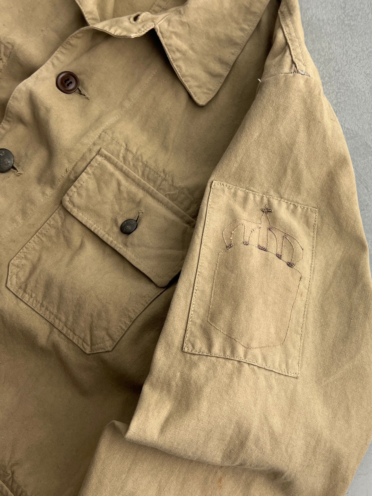 40's Swedish Military Jacket [L]