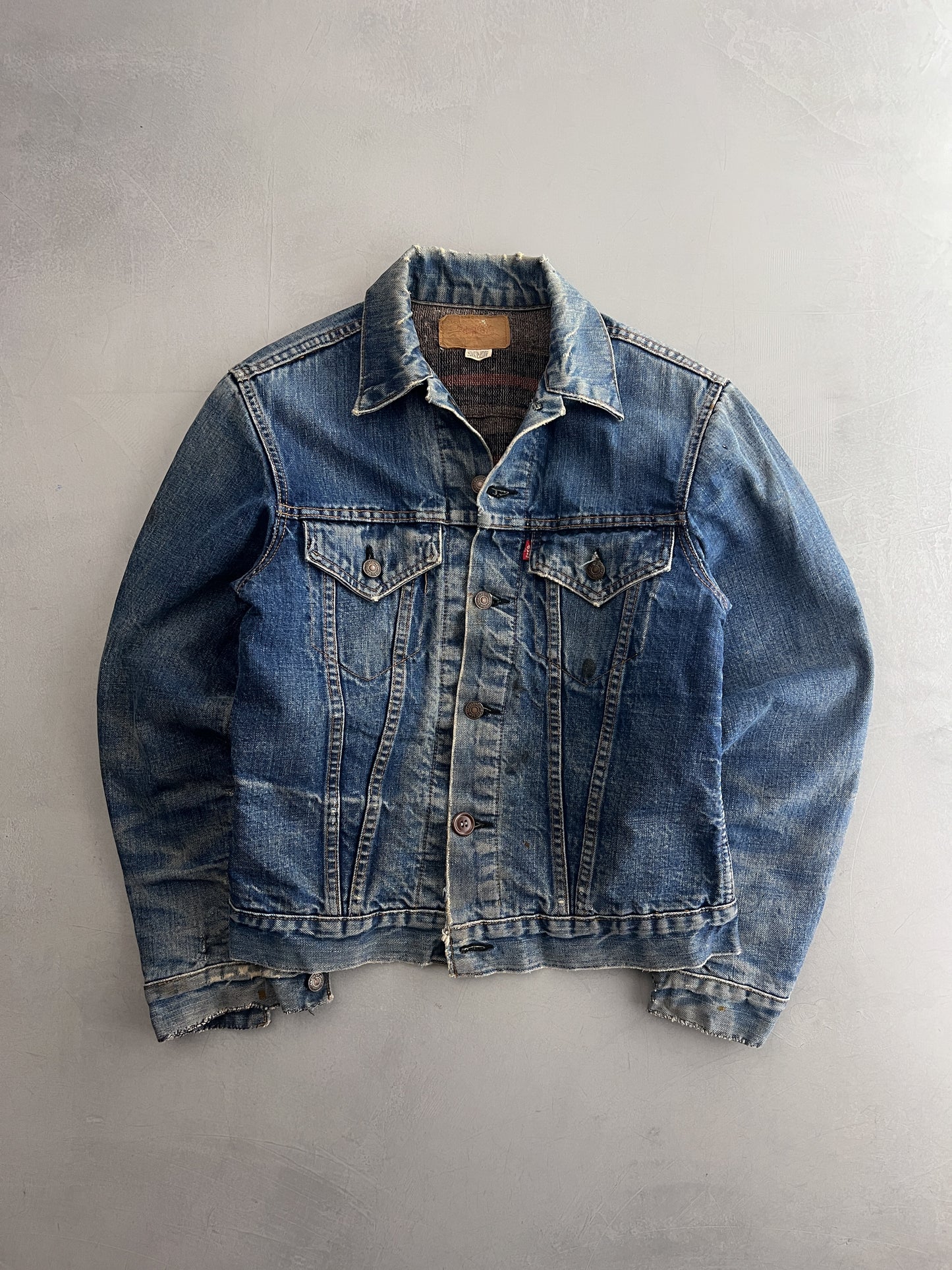 Made in USA Blanket Lined Levi's Trucker [M]