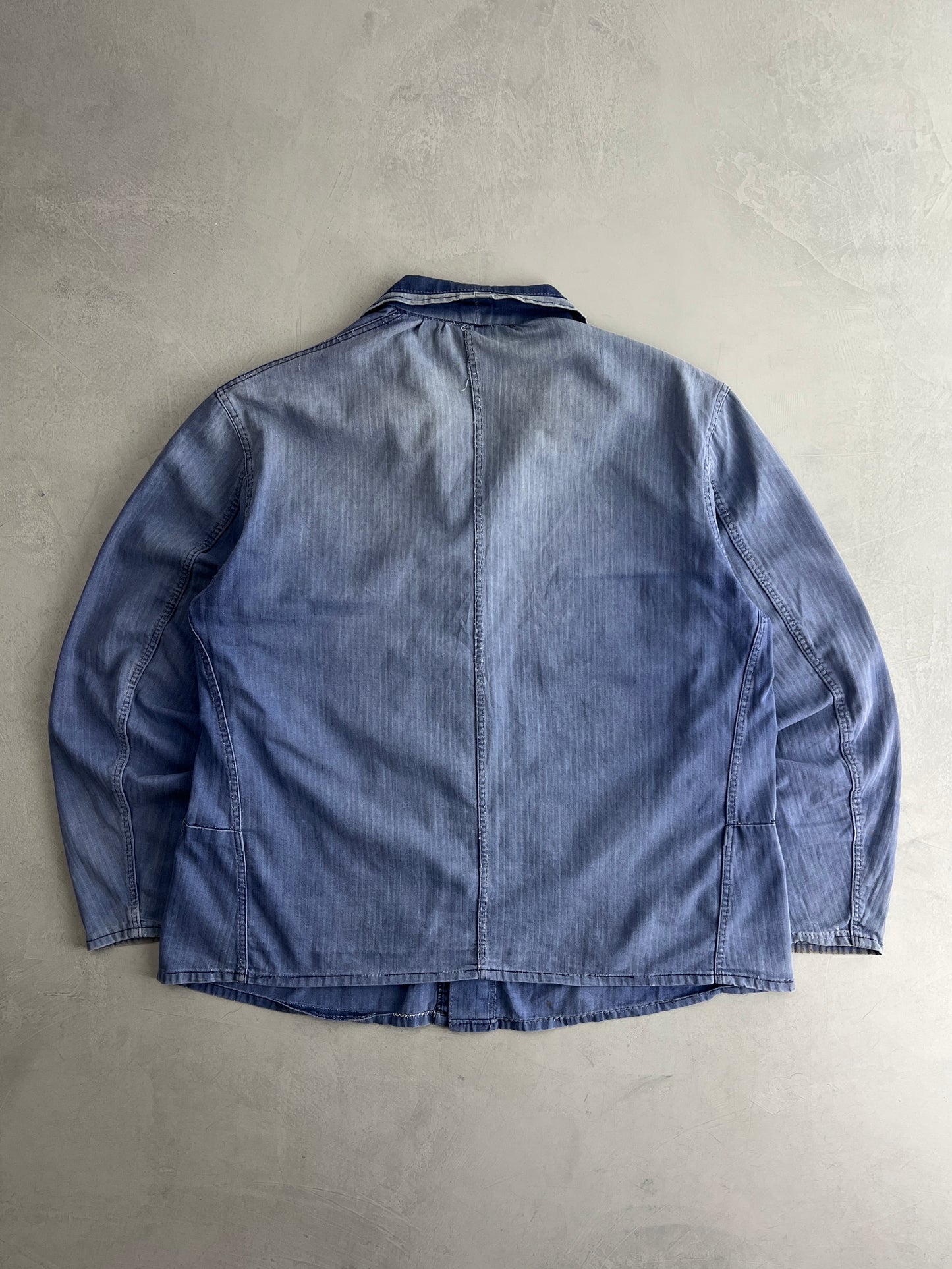 Faded French H.B.T. Chore Jacket [L/XL]