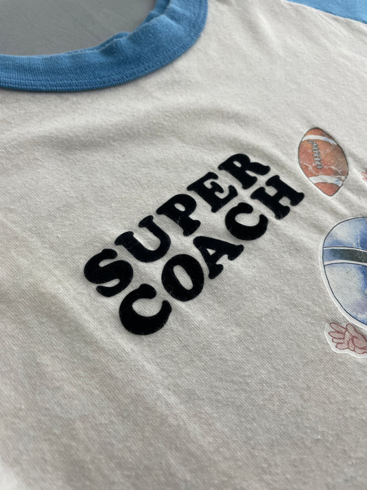 70's Super Coach Raglan Tee [L]