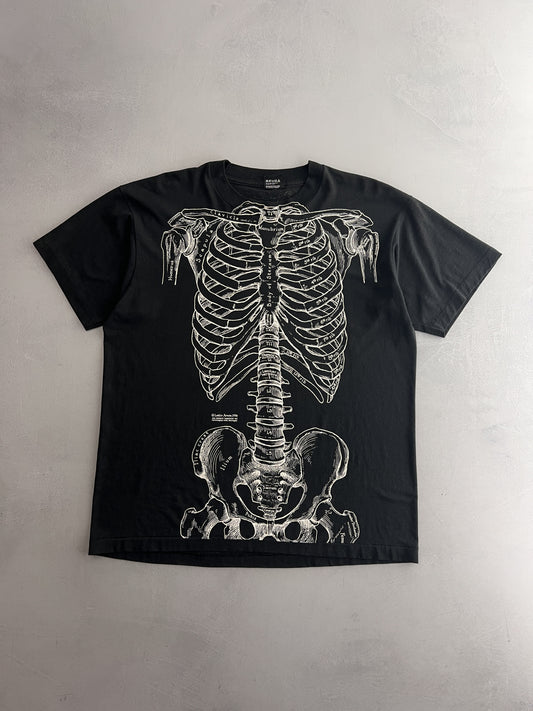 80's Leslie Arwin "Skeletal" Tee [XL]