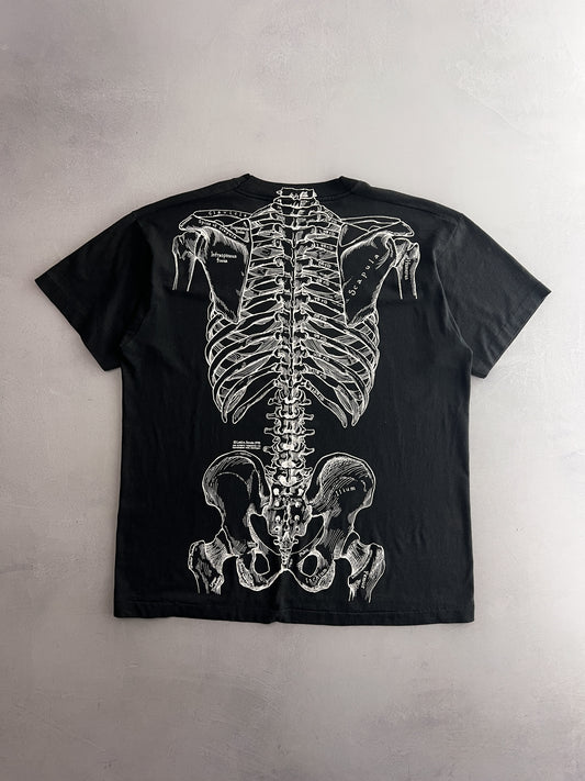 80's Leslie Arwin "Skeletal" Tee [XL]