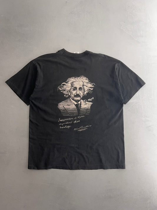 90's Albert Einstein Big Face Tee [XL]