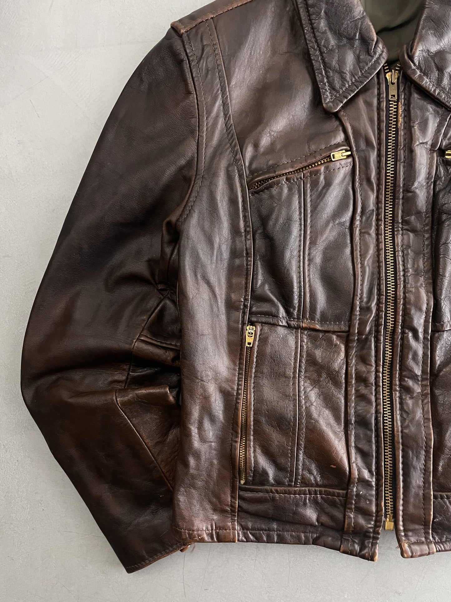 60's Motorcycle Jacket [XS]