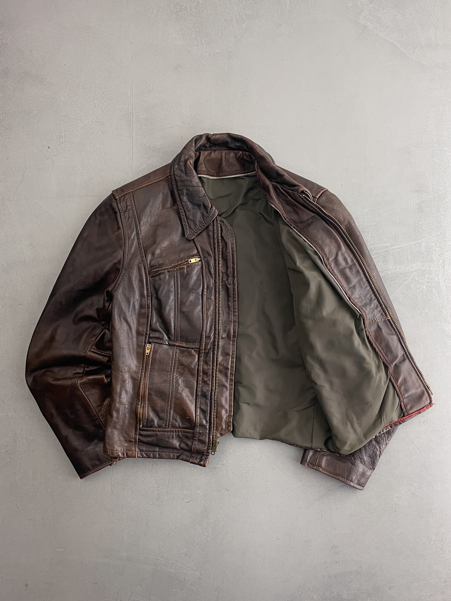 60's Motorcycle Jacket [XS]