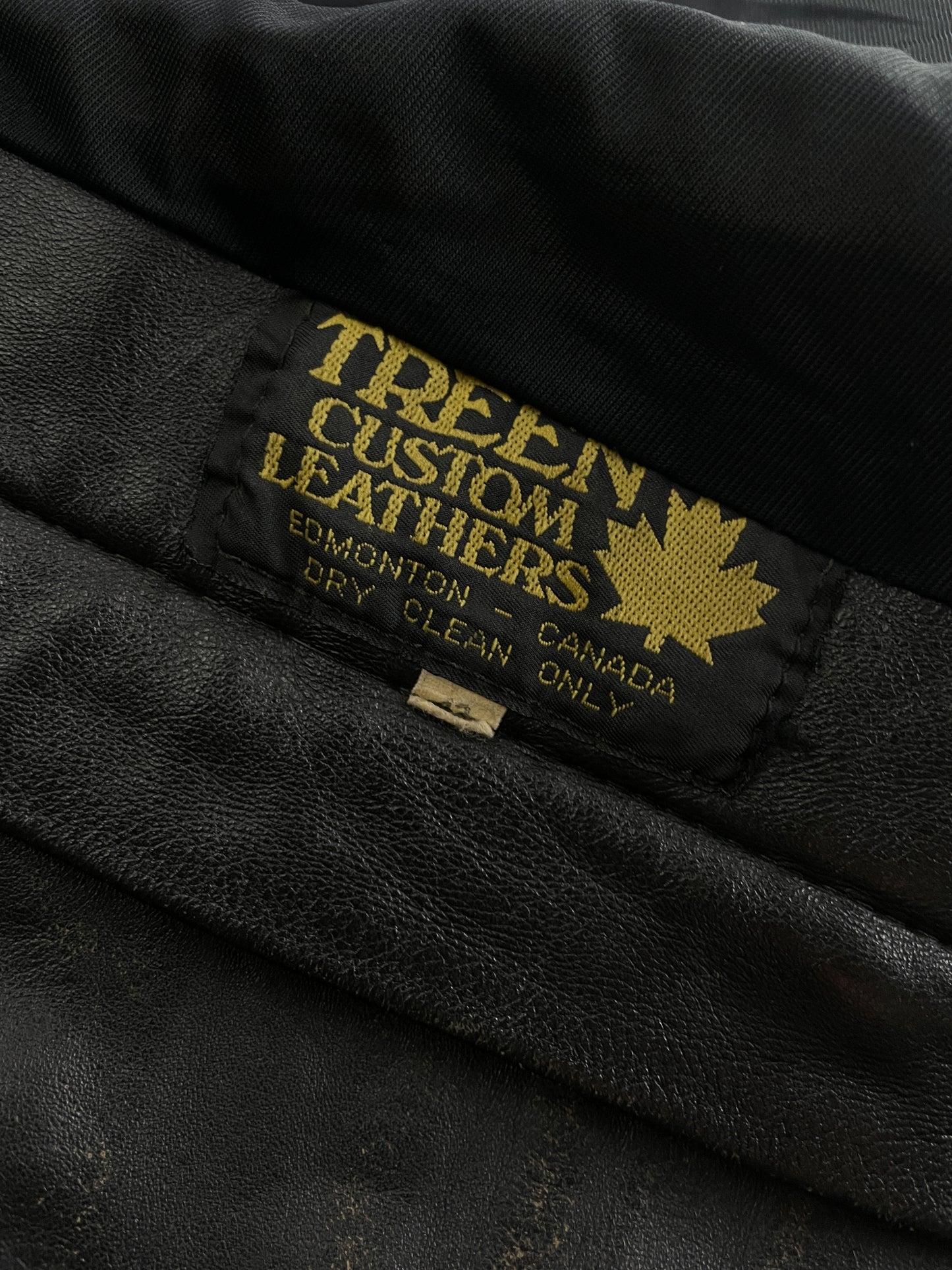 Treen Custom Leathers Motorcycle Jacket [M]