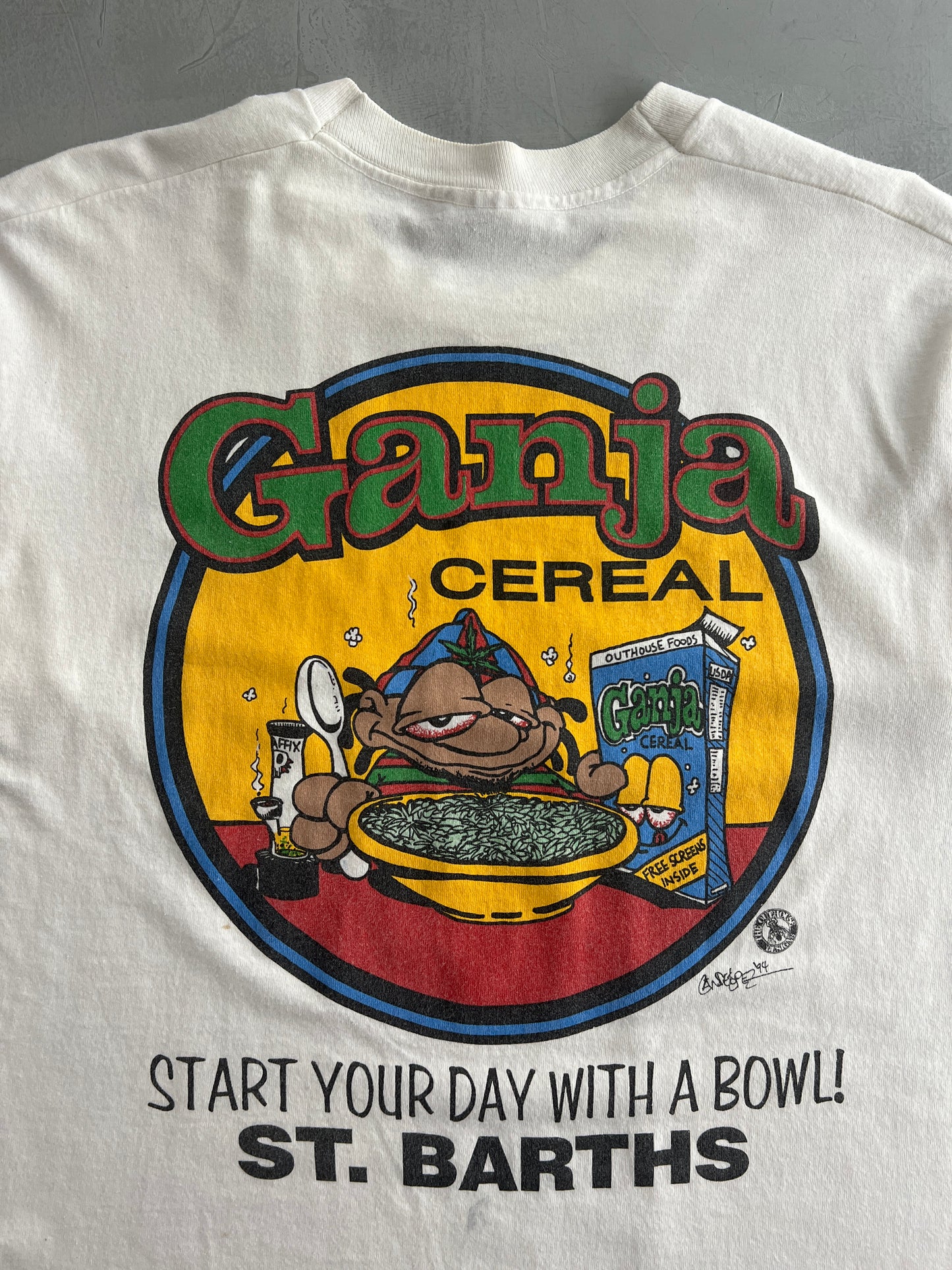 90's Ganja Cereal Tee [XL]