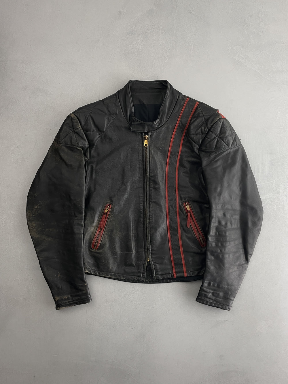 Treen Custom Leathers Motorcycle Jacket [M]