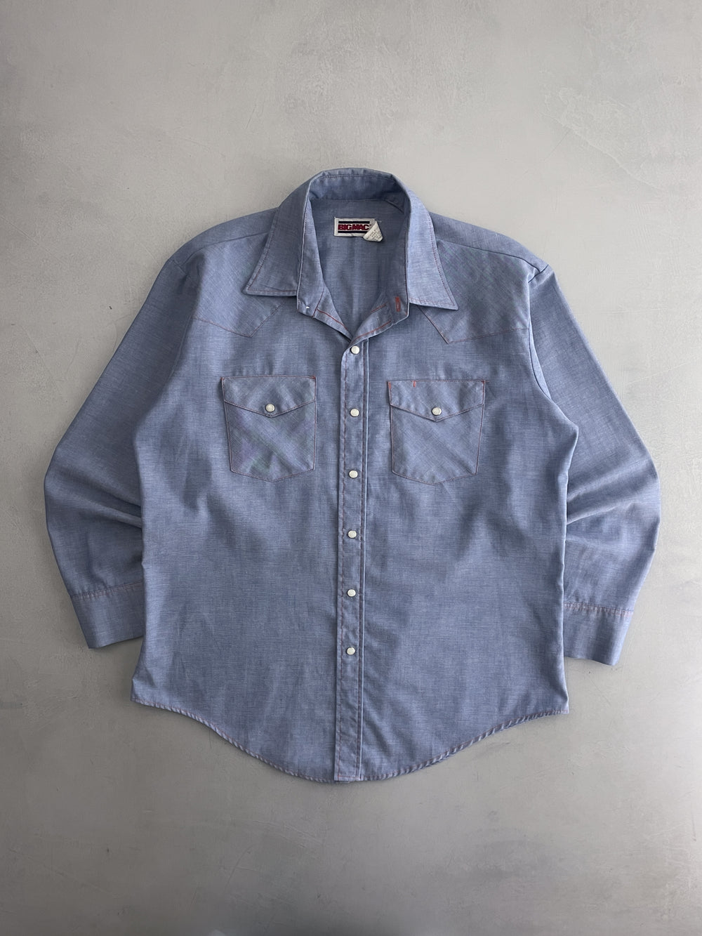 Embroidered Big Mac Chambre Work Shirt [L]