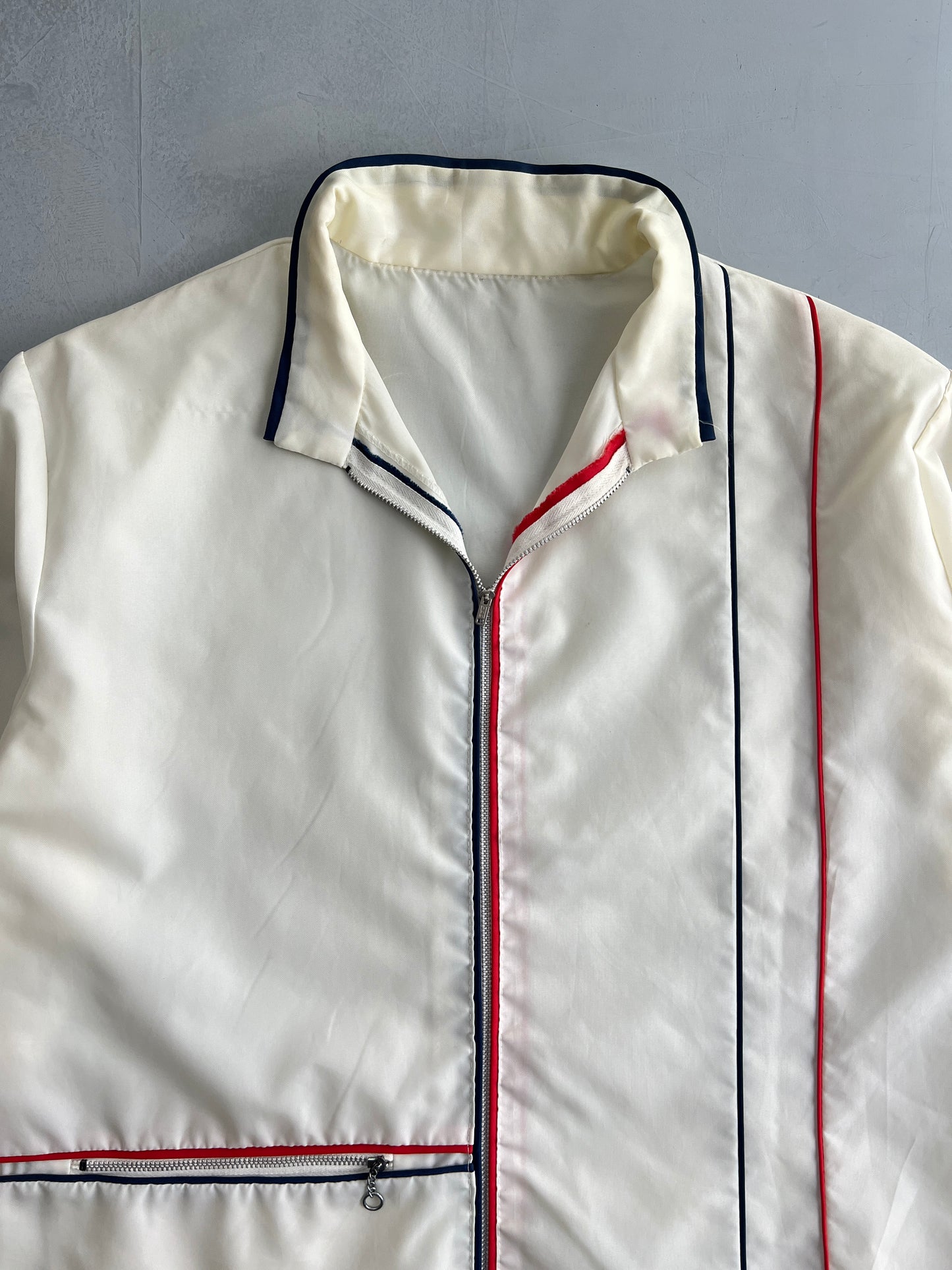 60's Tri-Colour Windbreaker [S/M]