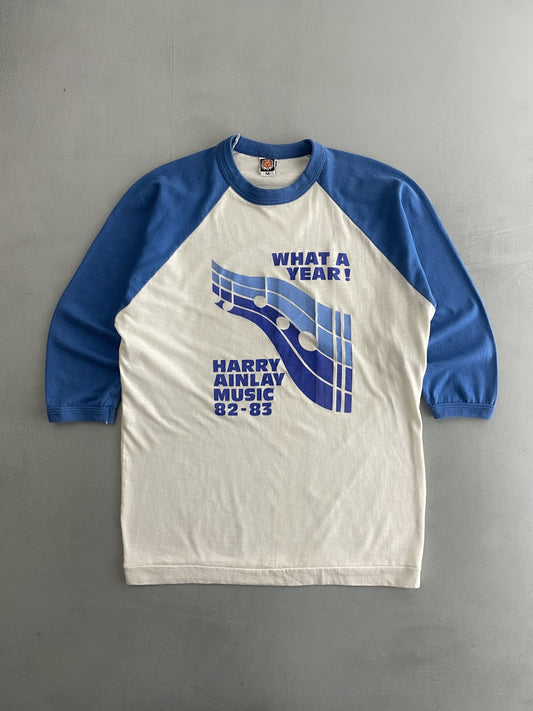 1980's What A Year! Raglan [M]