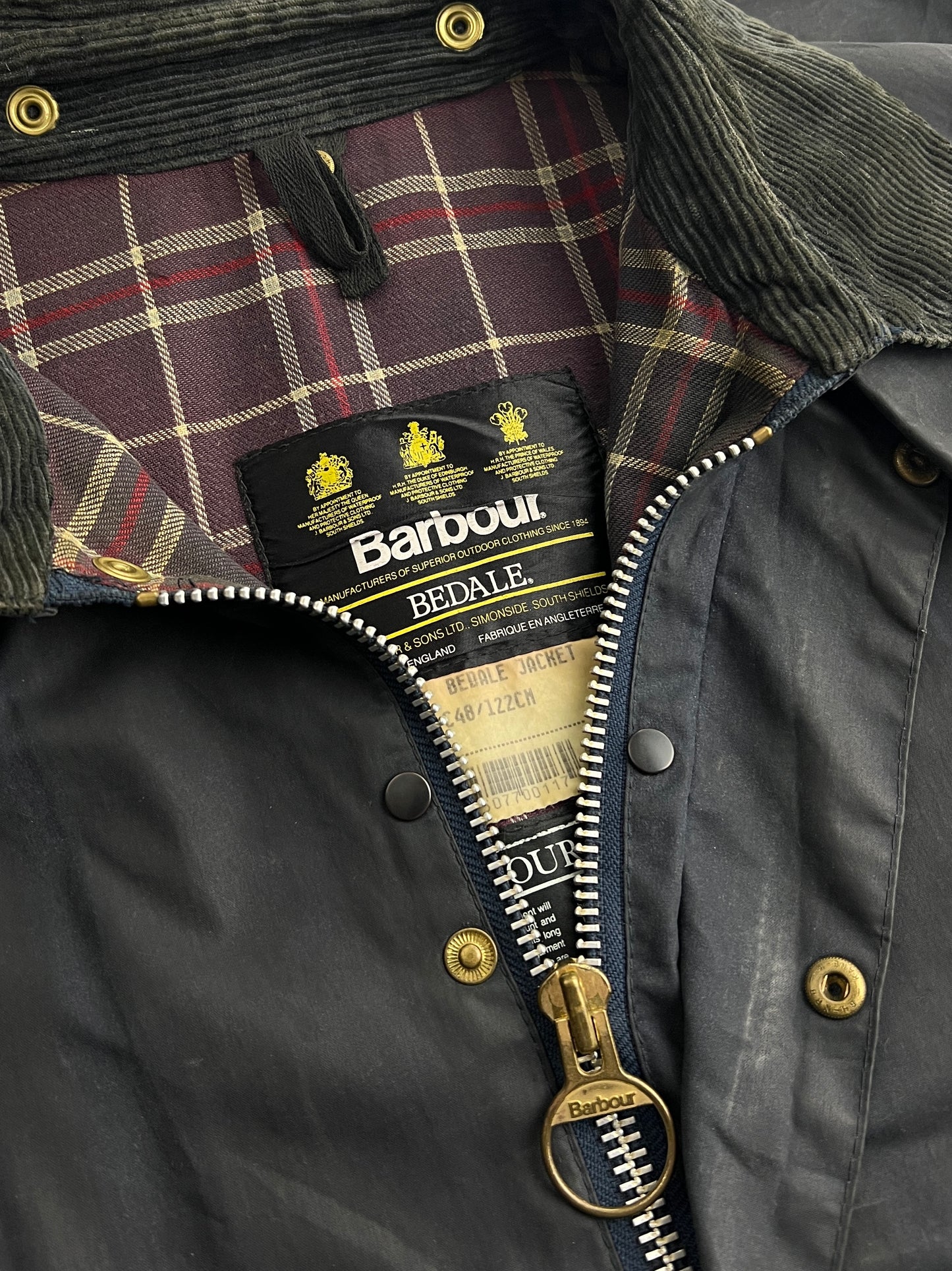 Barbour Bedale Jacket w Detachable Lining [XL]