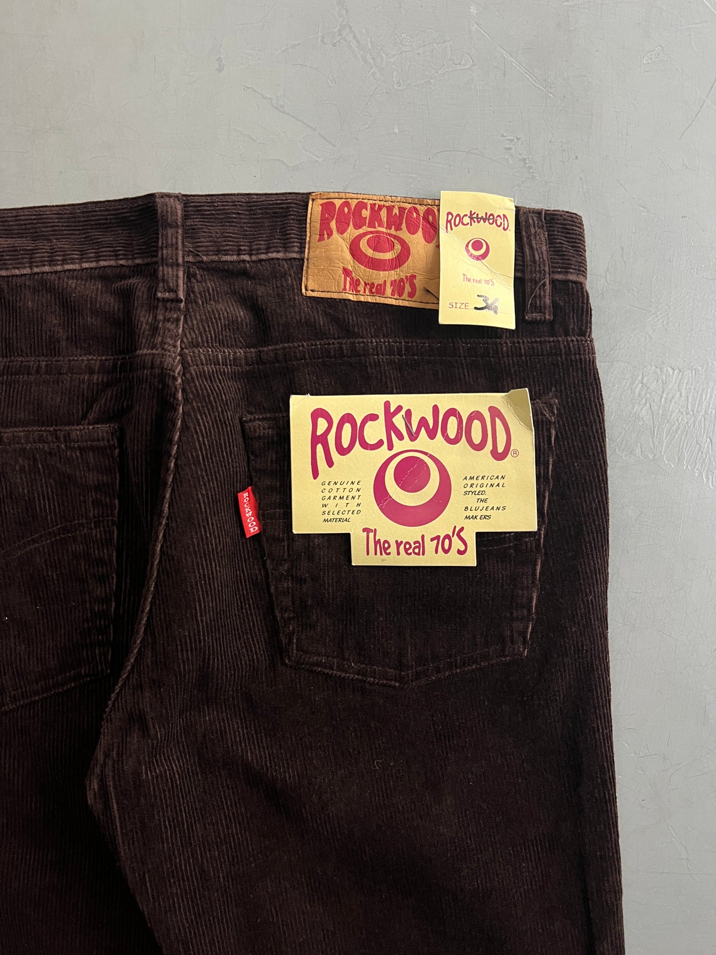 70's Rockwood Cord Flares [34"]