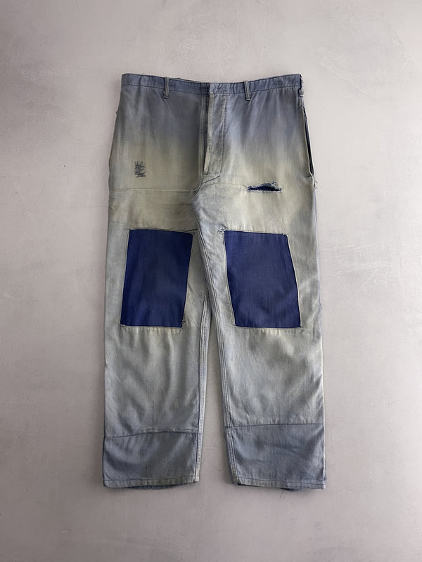 Patched/Repaired Euro Workwear Pants [30"]