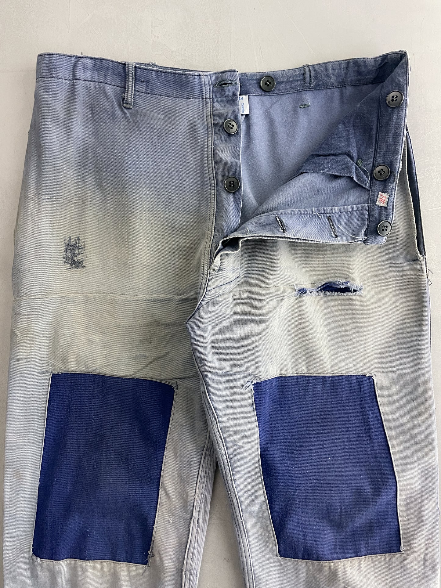 Patched/Repaired Euro Workwear Pants [30"]