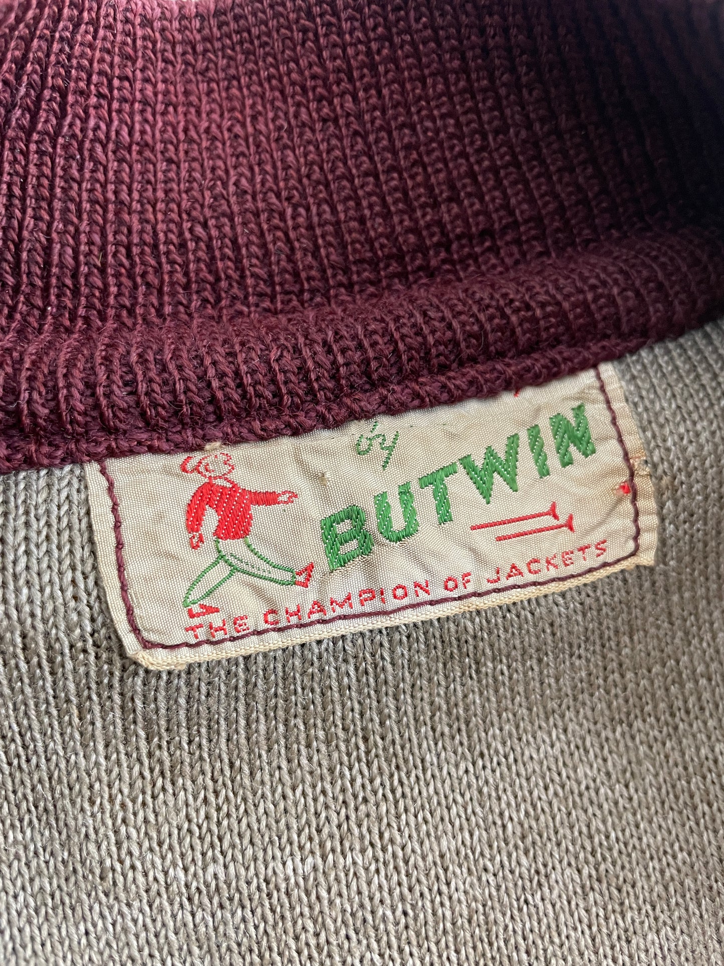 50's Butwin 'HIlltoppers' Satin Pullover [M]