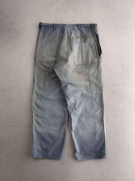 Patched/Repaired Euro Workwear Pants [30"]