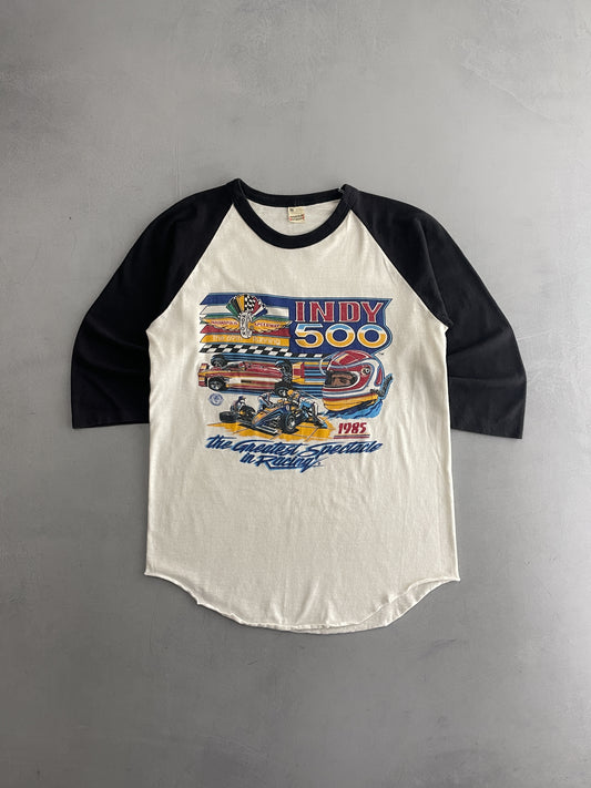 1985 Indie 500 Raglan [M]