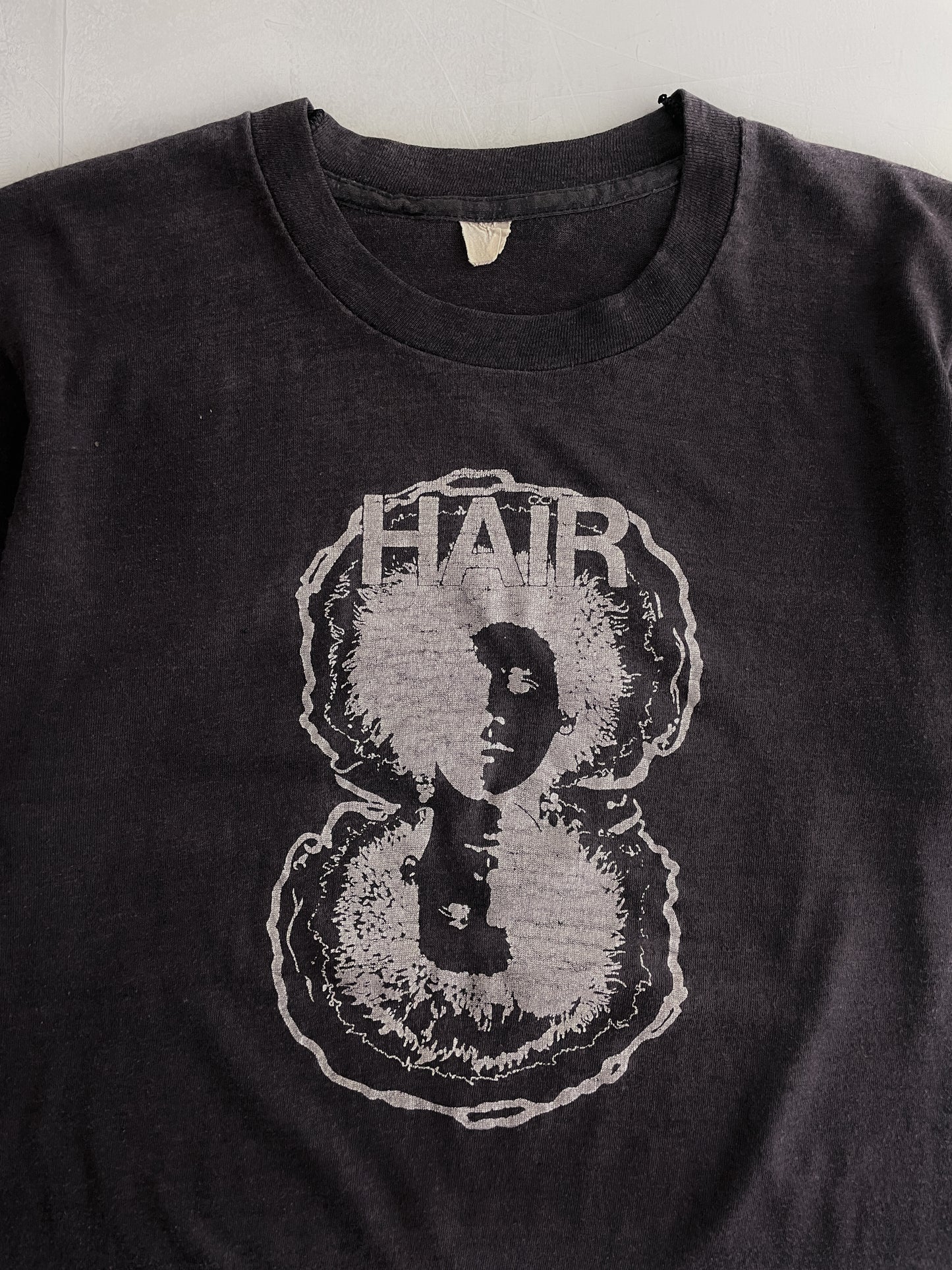 Faded 70'S 'HAIR' Tee [M]