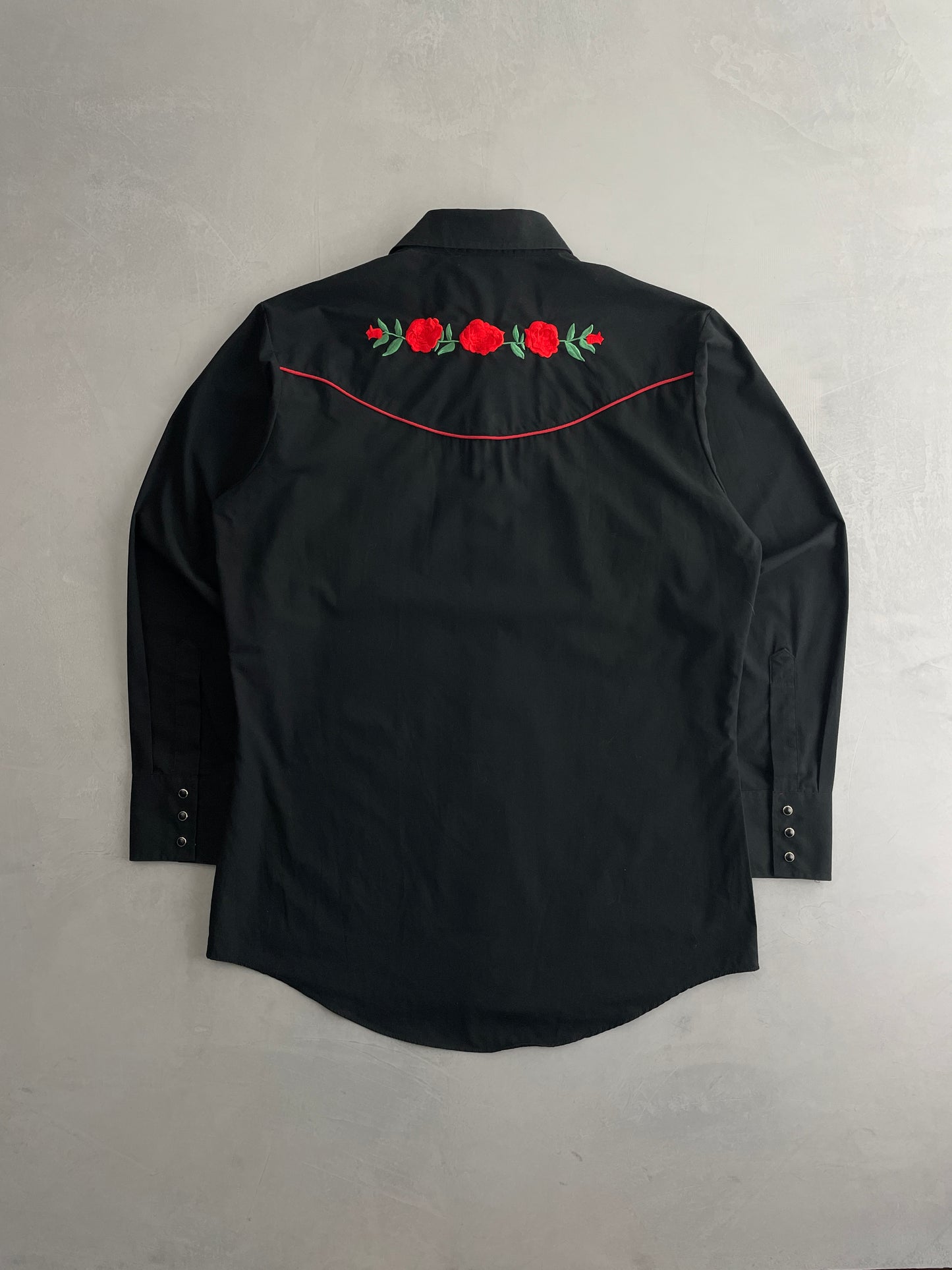 Embroidered Western Shirt [M]