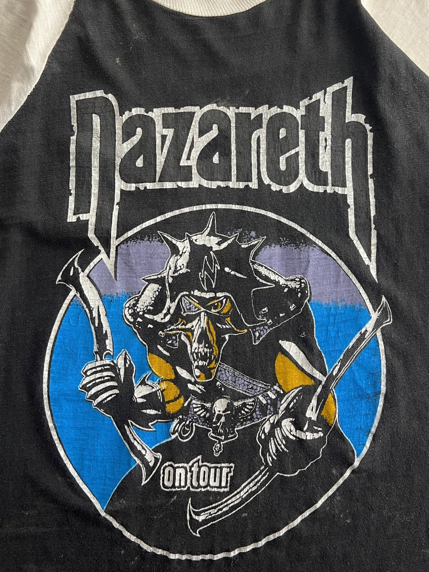 Faded Nazareth Tour Raglan [M]