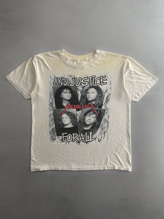 '86 Metallica 'And Justice For All' Tee [L]