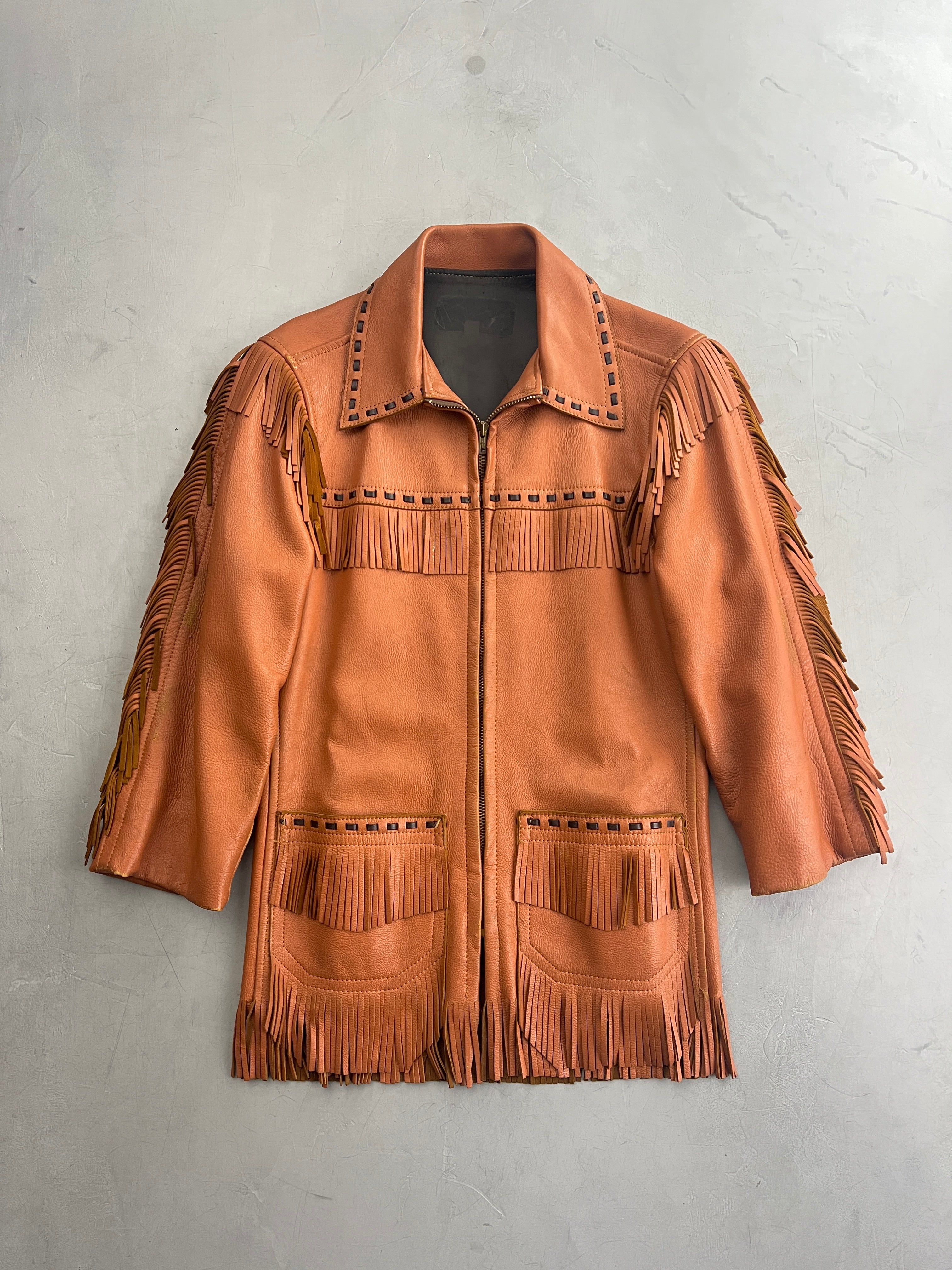60's Calf Skin Tassel Jacket [XS/S] The Wilde Merchant