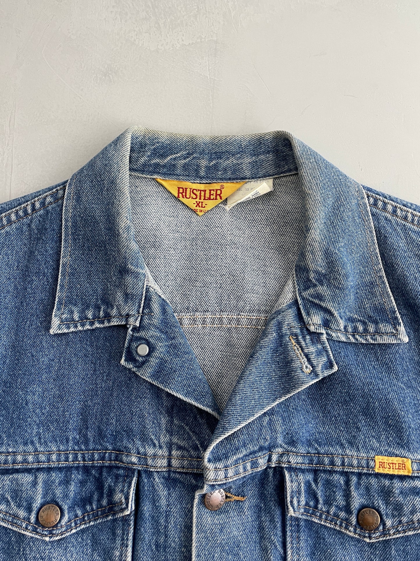 70's Rustler Denim Jacket [XL]