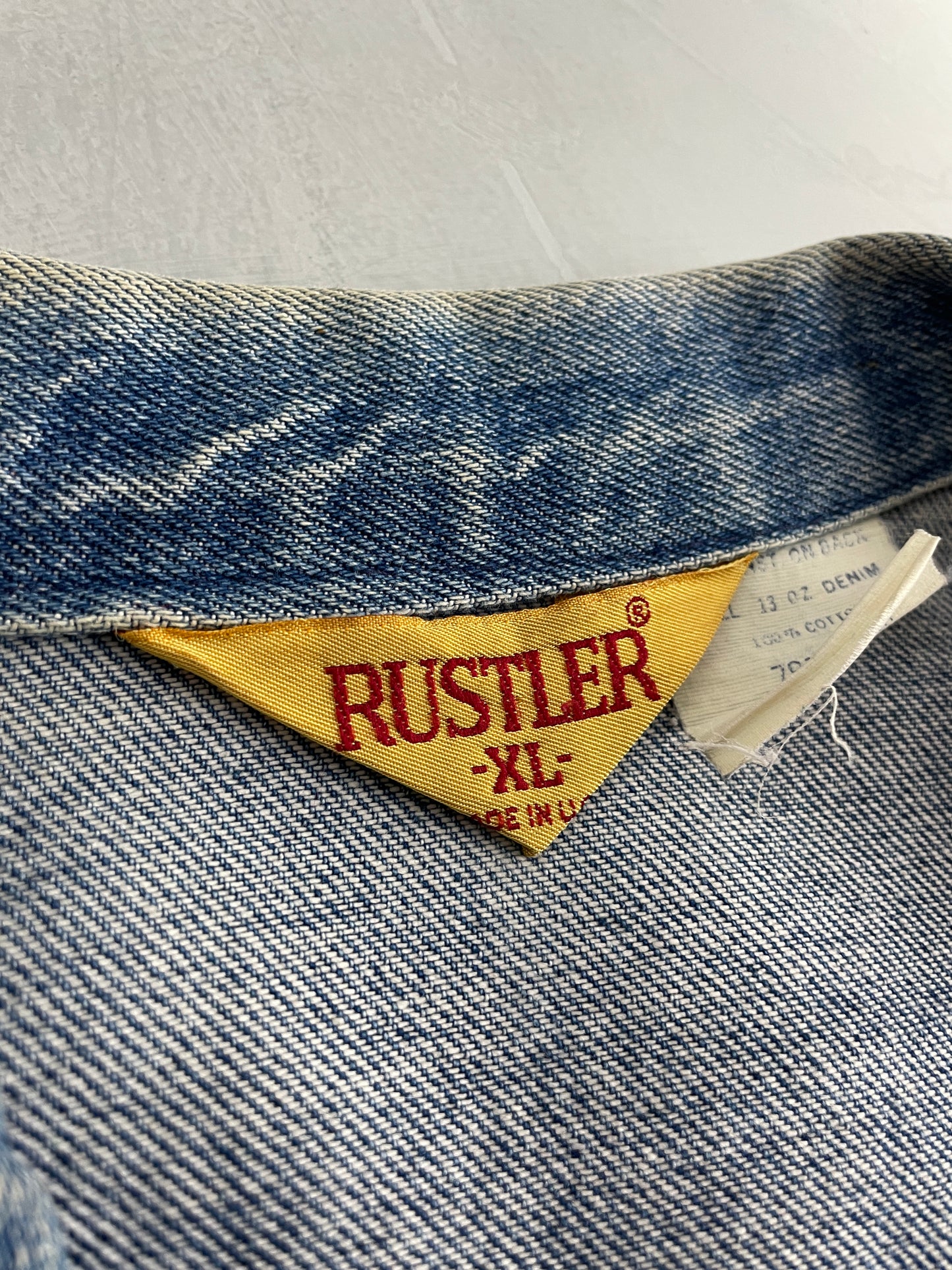 70's Rustler Denim Jacket [XL]