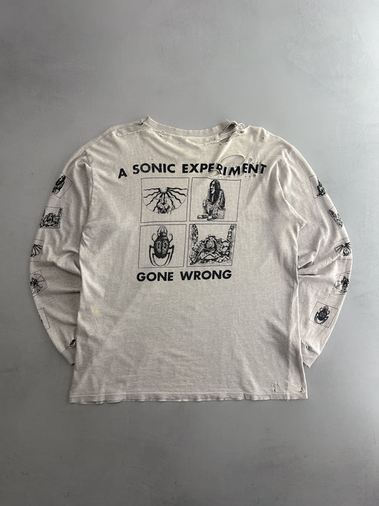 Early 90's Tumbleweed 'A Sonic Experiment Gone Wrong' Long Sleeve Tee [XL]