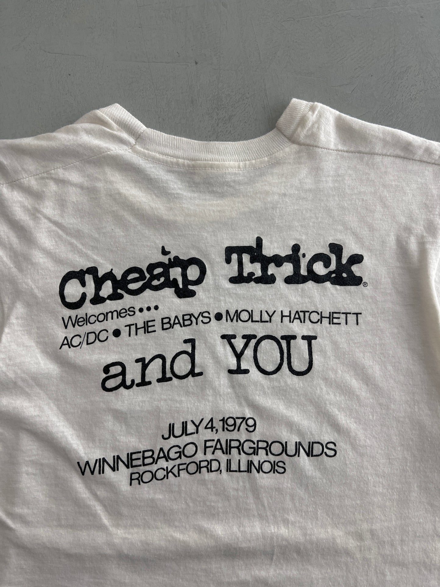 '79 Cheap Trick “And You” Tee [M]