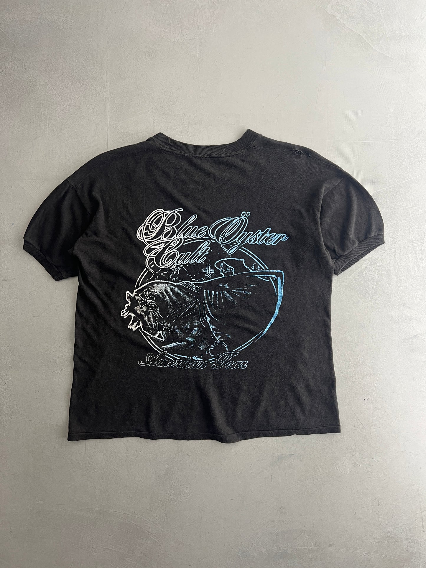 70's Blue Oyster Cult 'Mirrors Tour' Tee [XL]