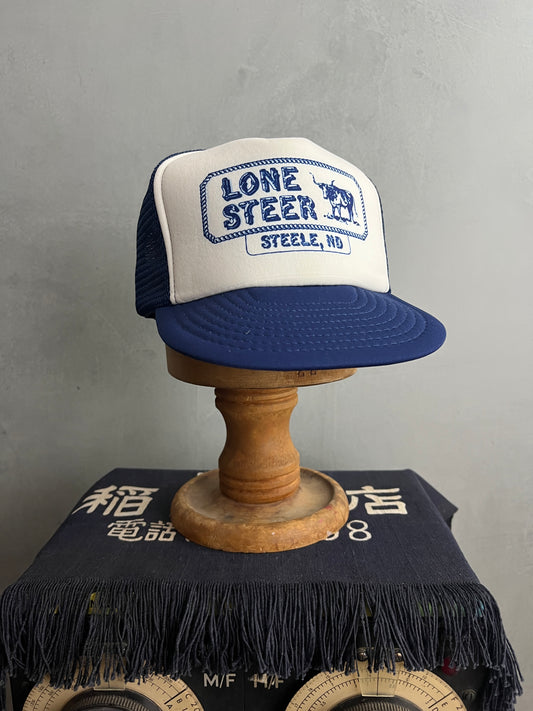 Lone Steer Trucker Cap