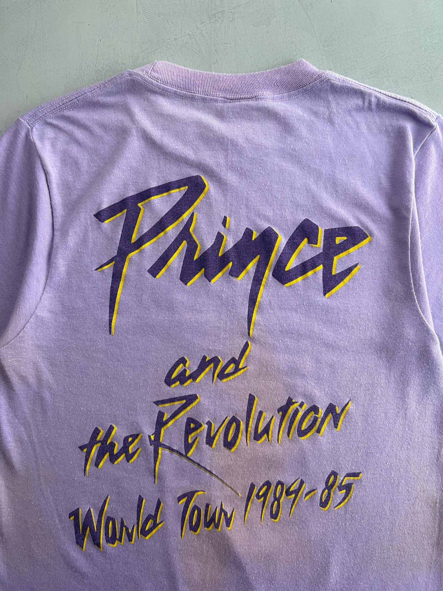 80's Prince & The Revolution 'World Tour' Tee [S/M]