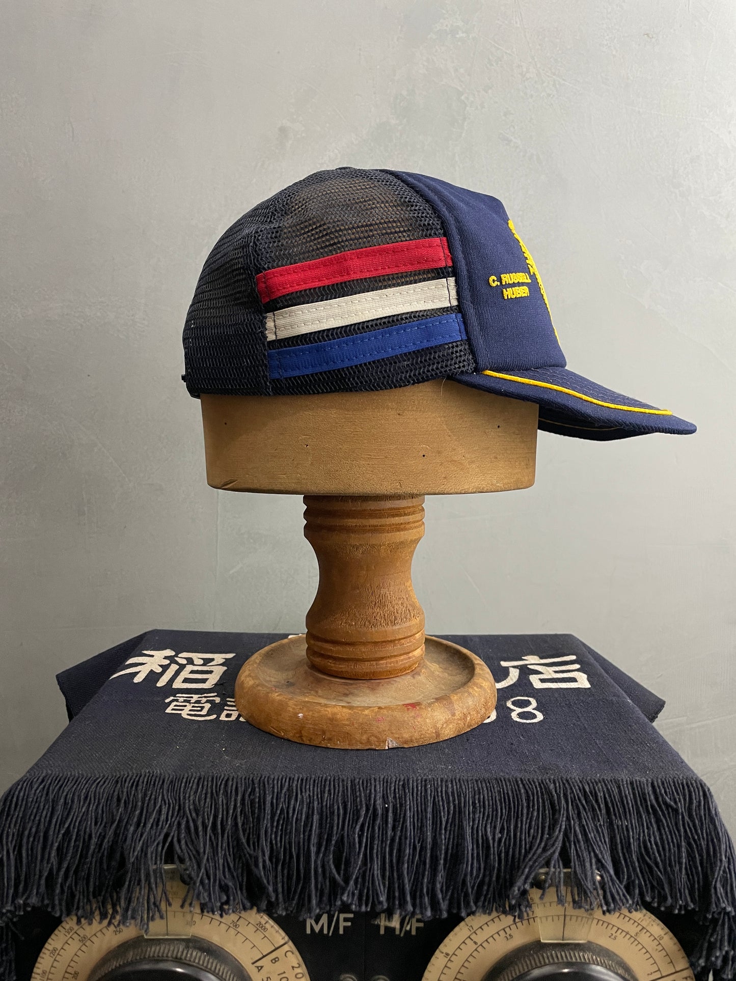 3 Stripe American Legion Trucker Cap