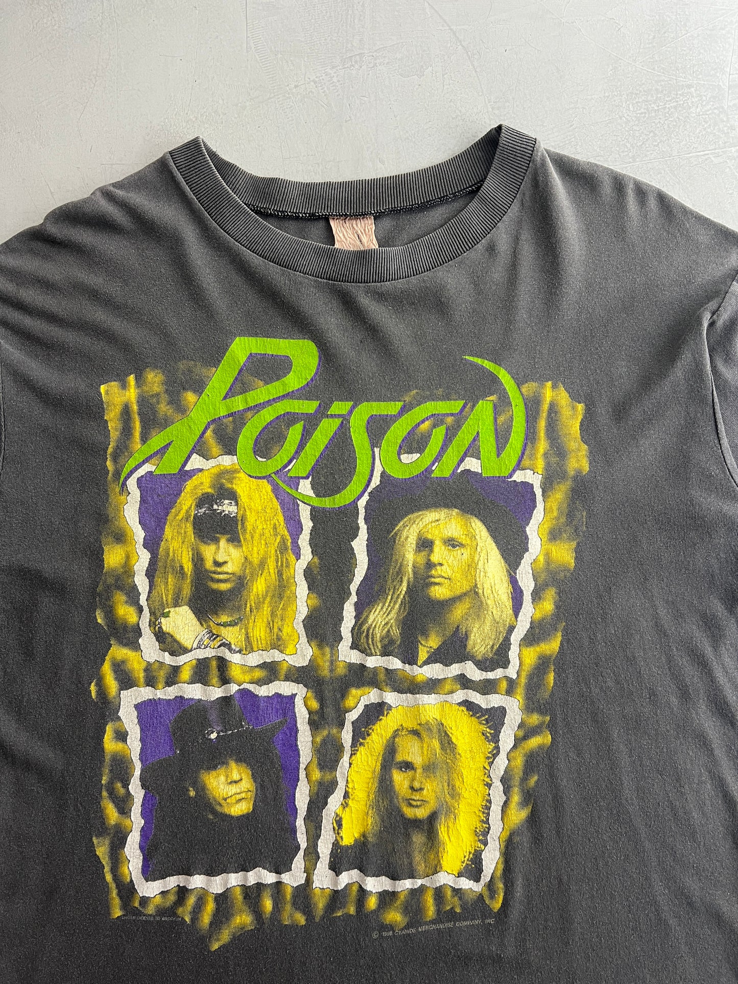 '90 Poison 'Flesh & Blood' Tour Tee [XL]