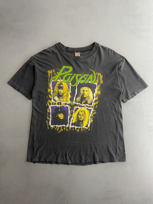 '90 Poison 'Flesh & Blood' Tour Tee [XL]