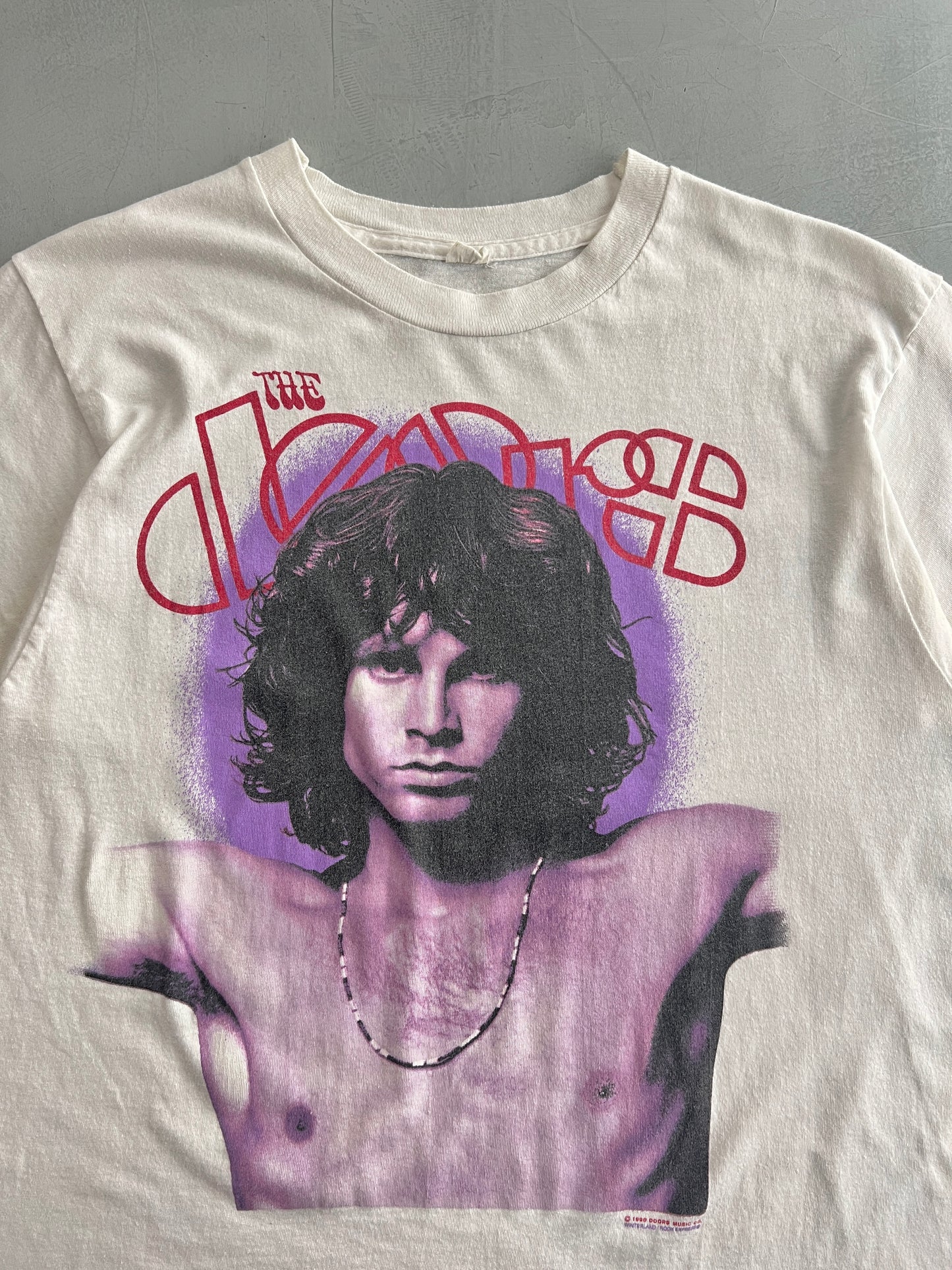 '90 The Doors 'No One Here Gets Out Alive' Tee [L]