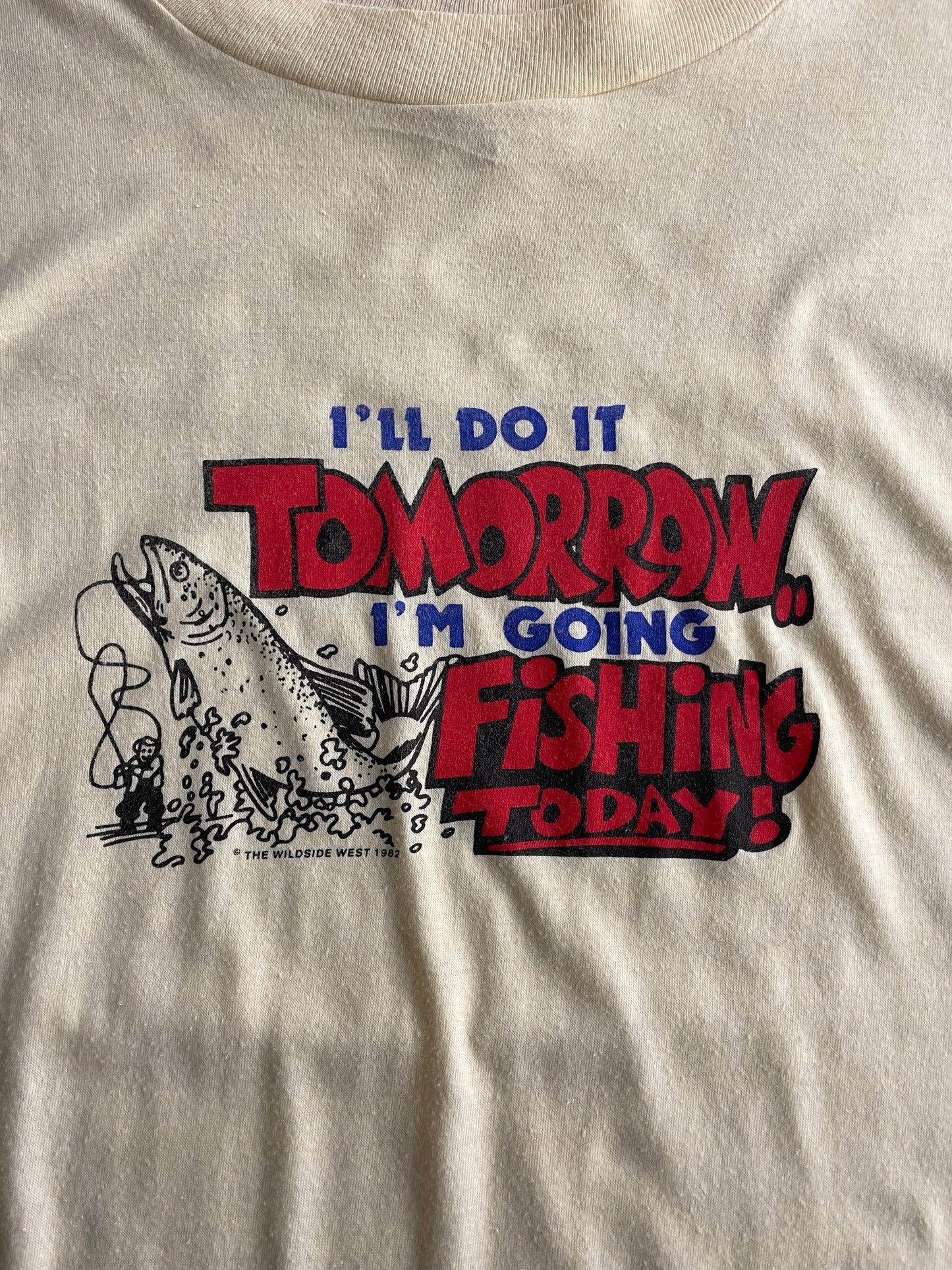 '82 Going Fishing Tee [L]